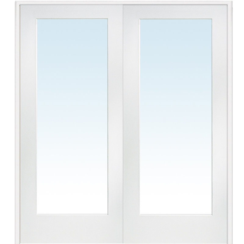 Portes françaises en verre, 72 po x 80 po