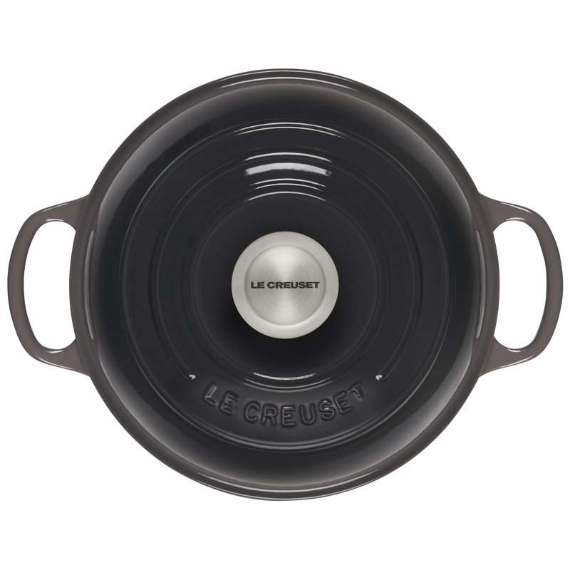 Le Creuset Signature Enameled Cast Iron 1.75 Qt. Bread Oven with Lid, Oyster