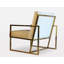 Fauteuil 29 po en velours capitonné-36849737