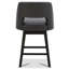 Tabouret de comptoir pivotant 26 po Bethine-1203329569