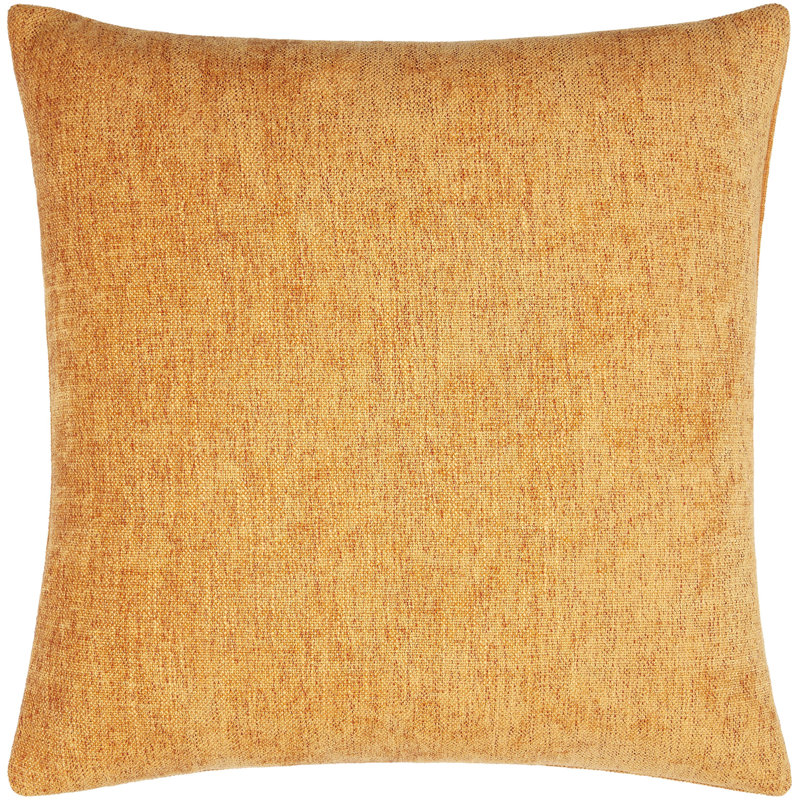 Puako Accent Pillow, H 18 po x l 18 po, Orange, Sans insert de coussin
