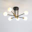 Hesperus Glass Semi Flush Mount