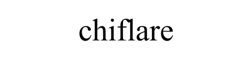 Logo chiflare