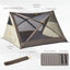 Tente de camping Outsunny 2-3 personnes Pop Up