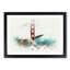 The Golden Gate Bridge in San Francisco - Picture Frame Graphic Art Print-55738198-55738197