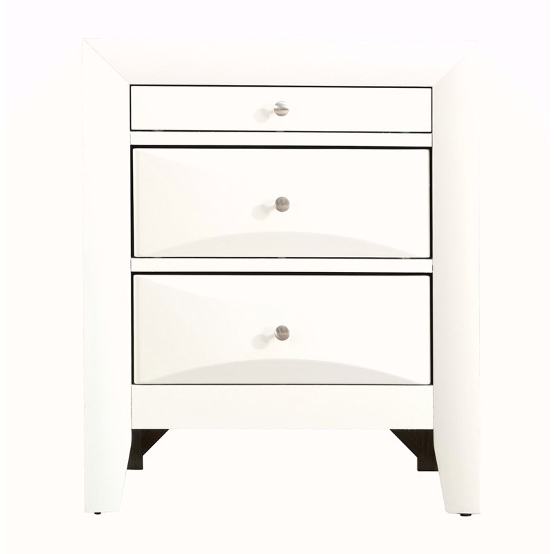 Table de chevet, Blanc