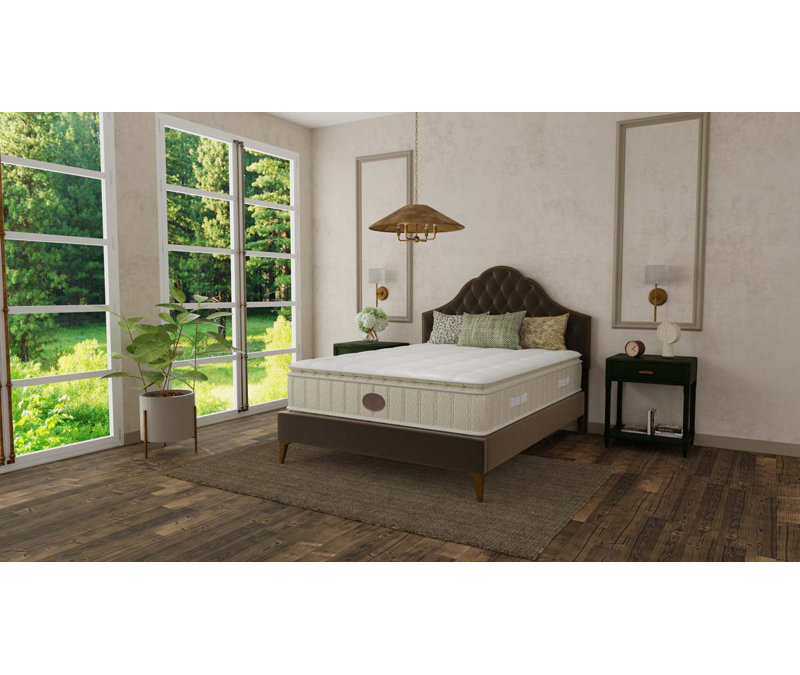 Champagne Weather Premium Boxspring, Queen