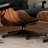 Mid Century Chaise Lounge Chair With Ottoman, Top Grain Leather, Modern Office Chair Classic Design, Heavy Duty Base Support For Living Room Study Lounge Office-858482427