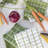 Cotton Plaid Tea Towel Kitchen Towel-547050232