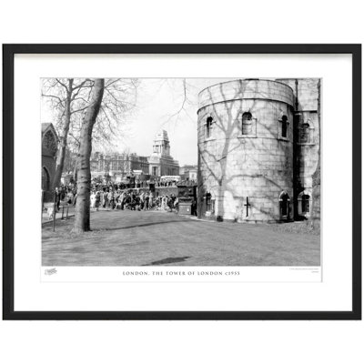 London, The Tower Of London C1955 by Francis Frith - Single Picture Frame Print