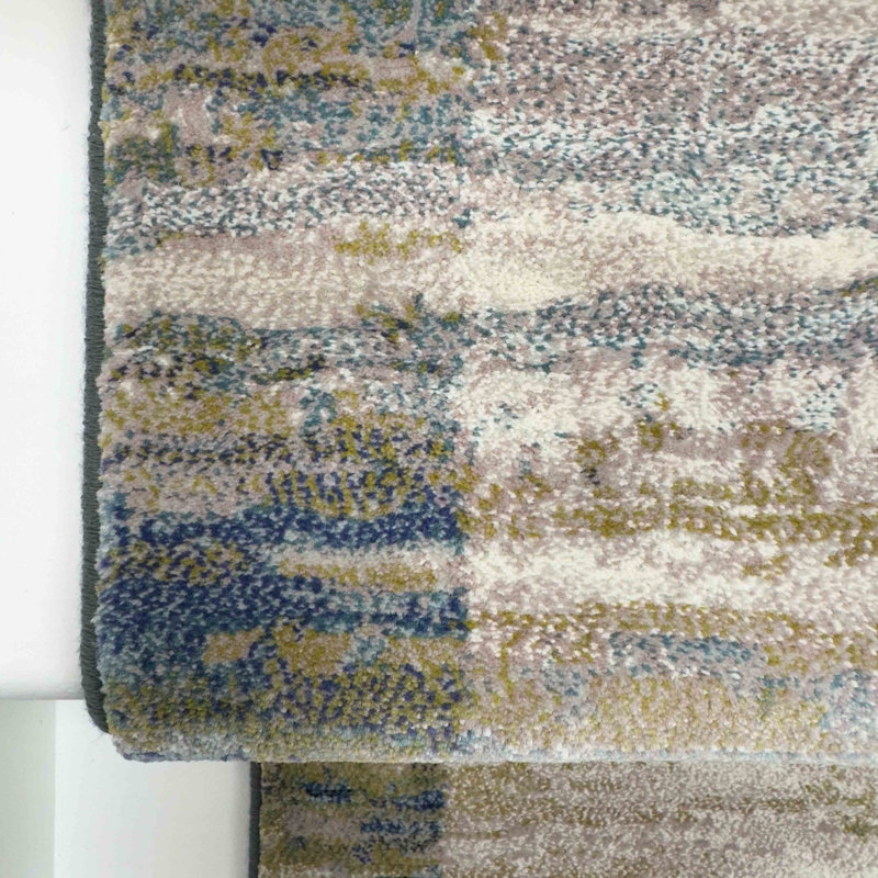 Stair Runner Abstract Area Rug, Stair Runner 66 x 690 cm