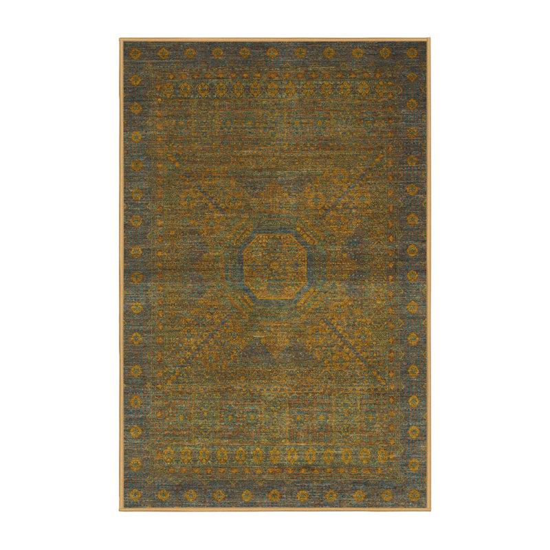 Abstract Indoor Rug, Runner 2' x 5'