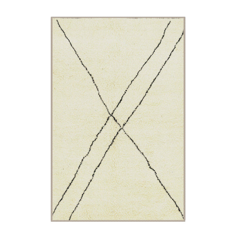Abstract Indoor Rug, Rectangle 5' x 8'