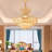 Torrez Empire 8 - Light Dimmable Chandelier With Hanging Chain-1179889810