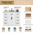 42'' Single Bathroom Vanity with Drawer, Shelf, Outlet, and Engineered Marble Top-70208315-70208319