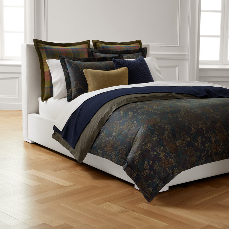 Henry King Duvet Cover Set, King Duvet Cover + 2 King Shams