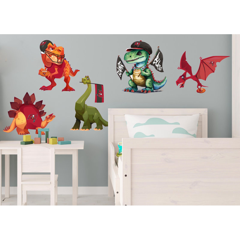 Tampa Bay Buccaneers Dinosaurs Wall Decal Pack