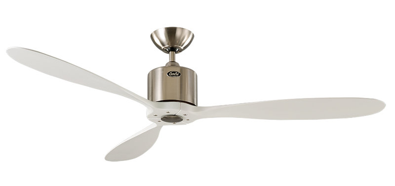 Sarina 132cm Ceiling Fan, Lacquered White