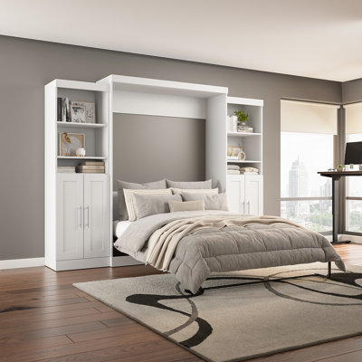 Grand lit Arlex et 2 unités de rangement avec portes (115 W)