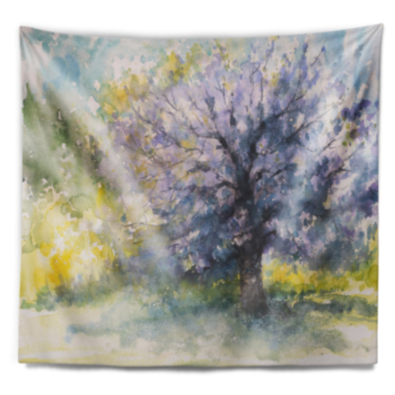 Polyester Tapestry, 50" H x 60" W