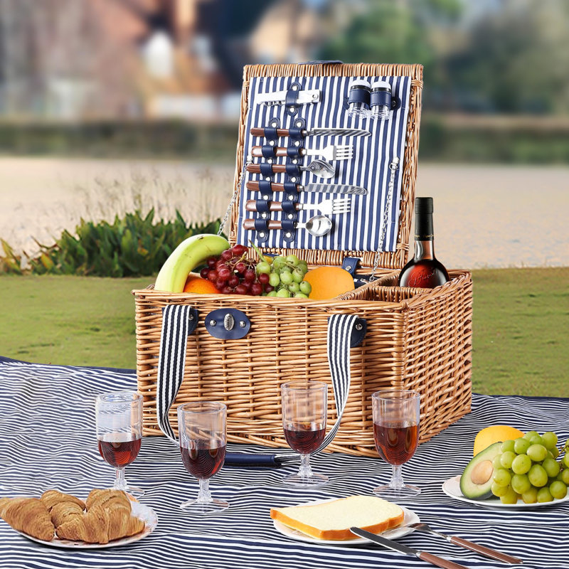 Wicker Picnic Basket