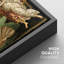 Célèbre œuvre d'art IDÉE4WALL, reproduction d'art sur toile encadrée, "La naissance de Vénus" par Botticelli-71165202-119390326