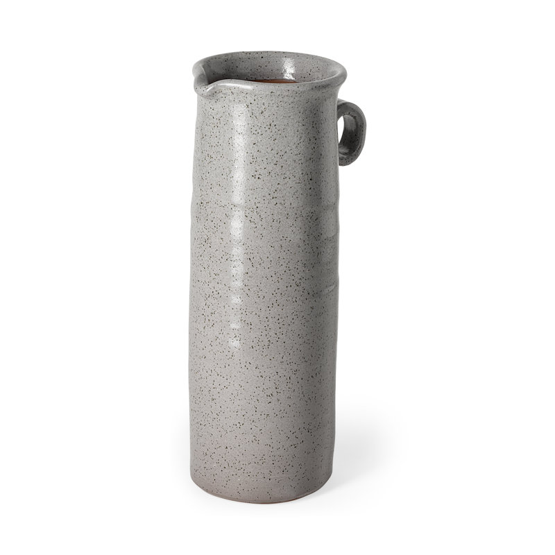 Vase de table en céramique Towne, H 12,2 po x l 4,52 po x P 6,1 po