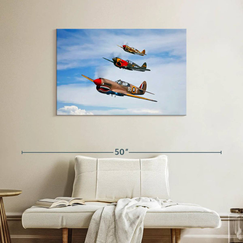 Avions de guerre Mehar, H 26 po x l 39 po