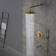 PureEssence Pressure-Balanced (Temperature And Volume) Complete Shower System with Rough in-Valve