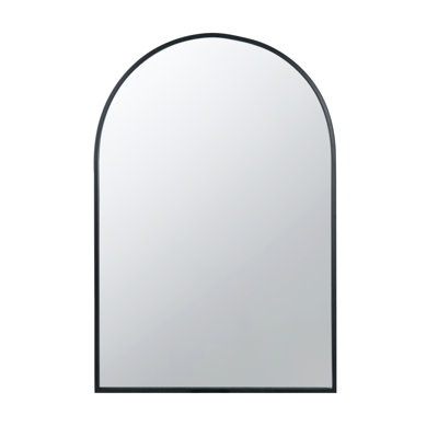 Iron Frame Vertical Arch Mirror