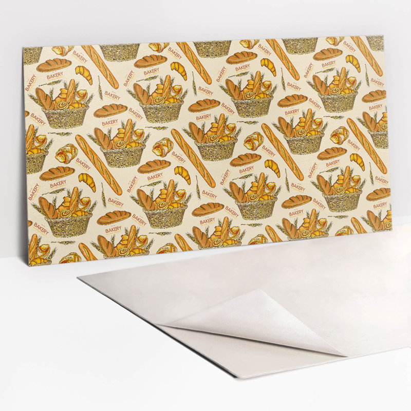 Arye 50 x 100 cm PVC Tile in Yellow