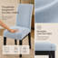 Chaise de salle à manger robuste et sécuritaire [ensemble de 2 pièces]