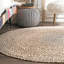 Tapis brun en jute / laine Pantanella-1382612653