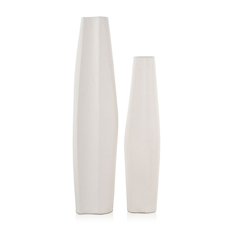 Nova Ceramic Floor Vase, Small, 31.5" H x 7.5" W x 5" D