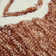 Tapis rouge en laine à boucles et crocheté à la main à motif géométrique Gittel