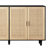 Elegant And Functional 4-Door Rattan Decorative Storage Cabinet-1016998059