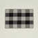 Simple Wool Gingham Area Rug