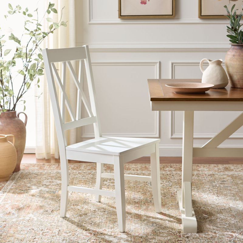Chaise d'appoint Yelena, Blanc