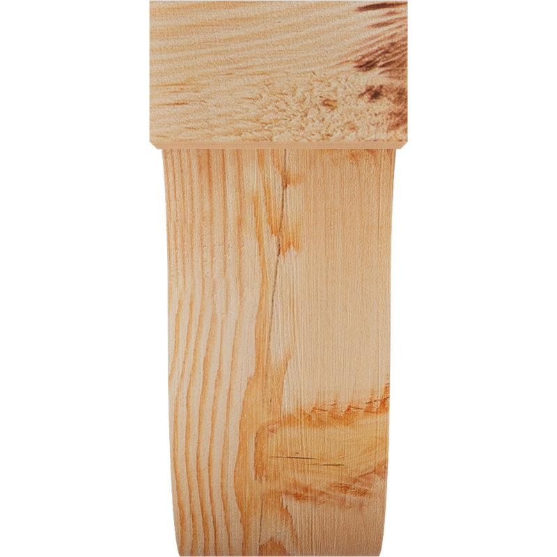 Del Monte Corbel, H 10 po x l 4 po x P 10 po, Sapin de Douglas, Sciage brut
