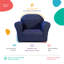Fauteuil club en coton Weybridge, pour enfants