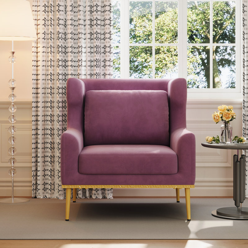 Fauteuil d'appoint, Mauve