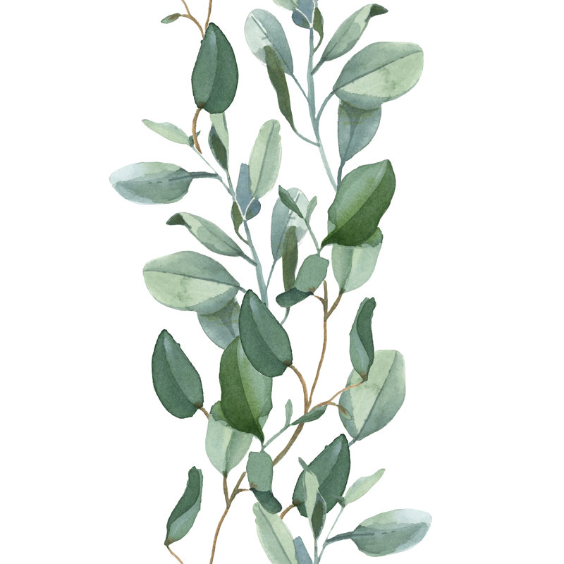 Peinture sur toile Alveston Green Eucalyptus, H 12 po x l 12 po x P 1,25 po