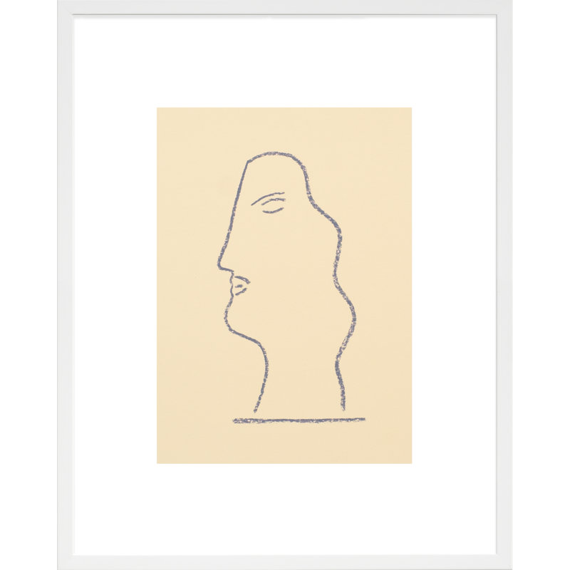 Athena Print by Jeff Jackson, White, 20" H x 16" W x 1.25" D