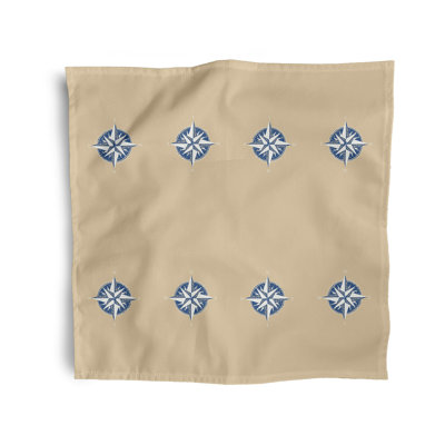Chadabe Polyester Geometric Square Napkin