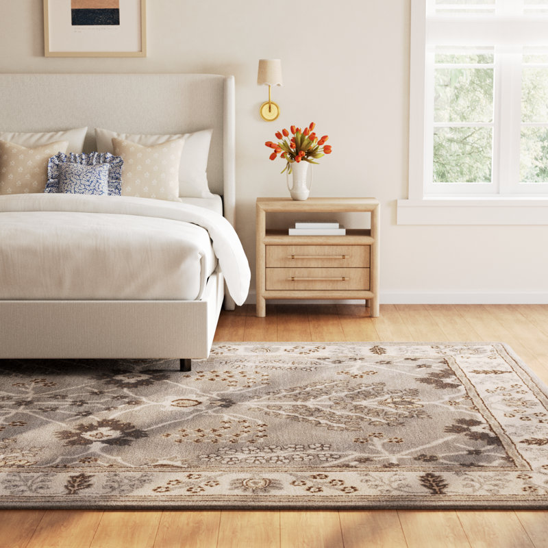 Crestfield Wool Oriental Indoor Rug, Rectangle 9' x 12'