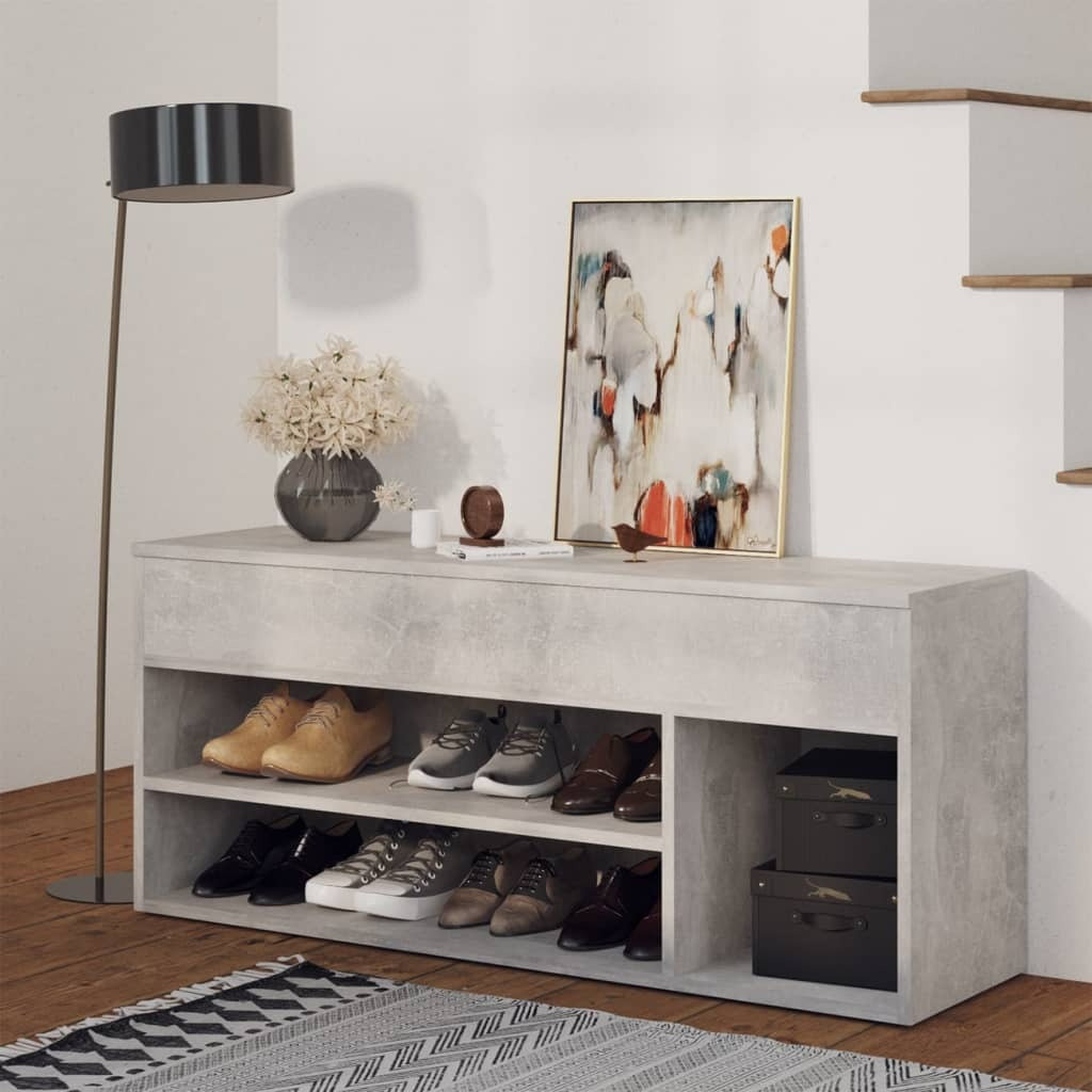 Shoe Cabinet 60x35x70 cm Engineered Wood