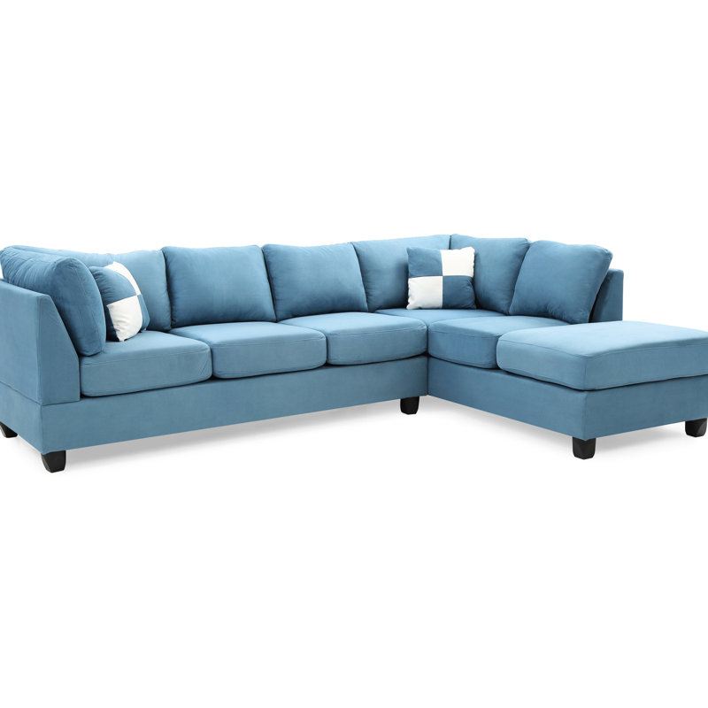 Sectional With Removable Backs And Foam Padding For Versatility Couch Pocketed Coil Comfortable Setup