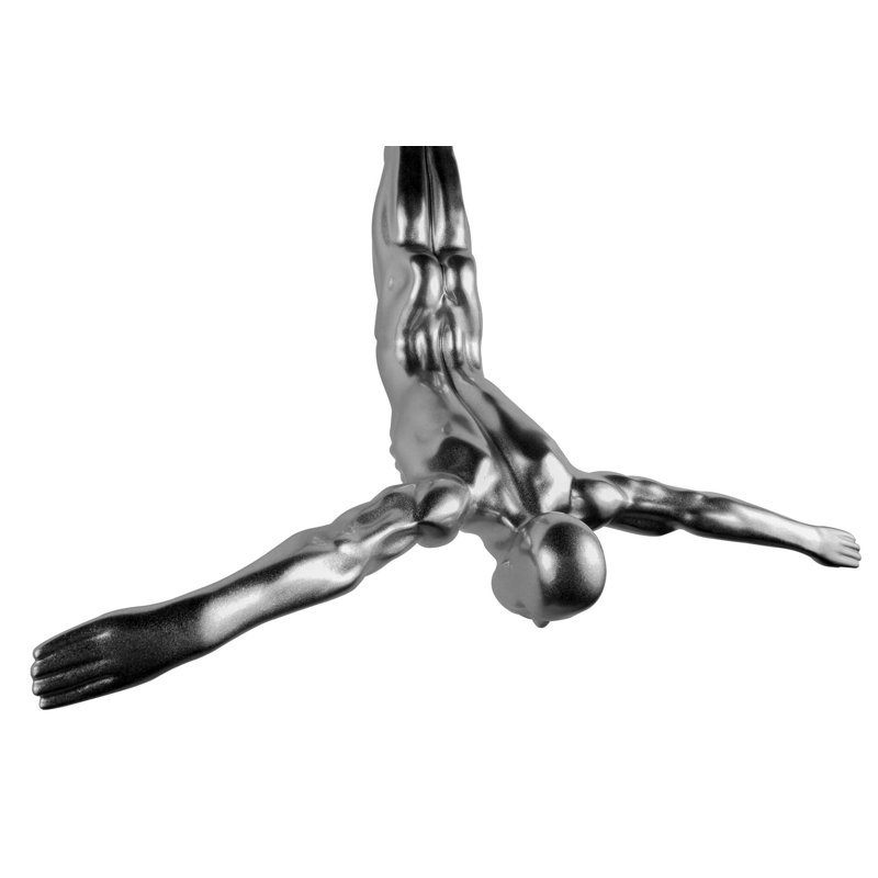 Aubreana Sculpture Facing the Water, Silver