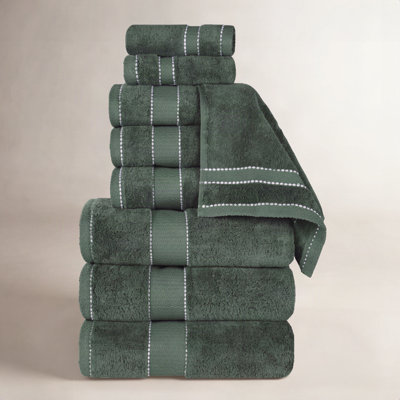 Niles 9-Piece Giza Cotton Towel Set