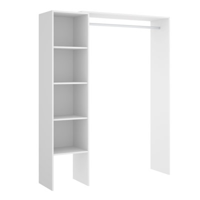 Alandus 110cm - 140cm Closet System (Can Be Cut To Fit)